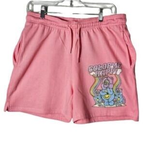 Pink Sweat Shorts